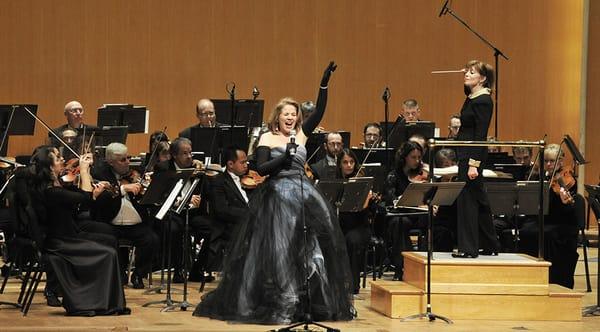 Renee Fleming performs with the BPO, September 2014. Photo by Enid Bloch.