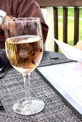 Rosé In The Day: (Golf Course In The Back)