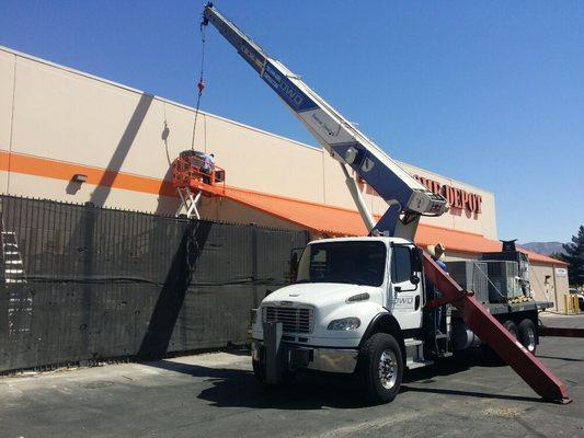 Condenser replacement for a local retailer