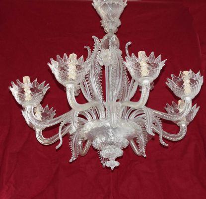 Large Vintage Murano Chandelier