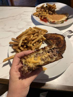 Patty Melt was delicious.