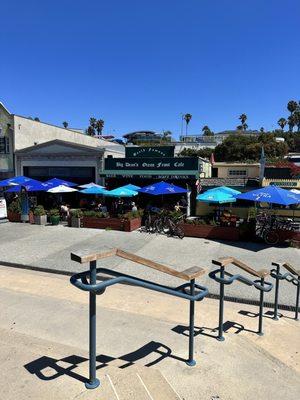 The front of the restaurant