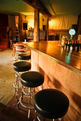 The bar. Pull up a stool and stay a while.