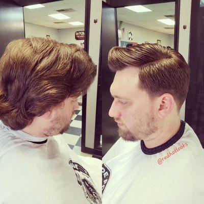 Gentlemen's haircut