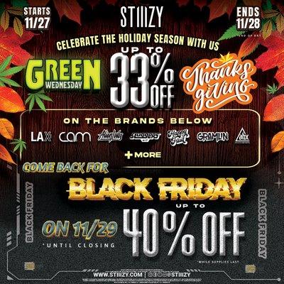 STIIIZY Blackfriday