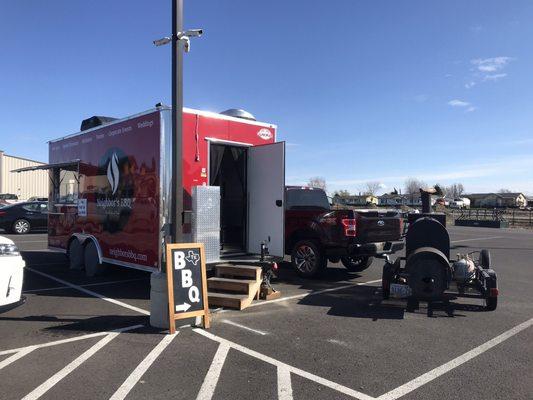 Food truck and smoker