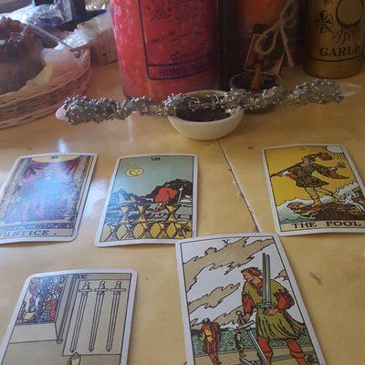 In-depth tarot card reading gives insight to your past present and future $10