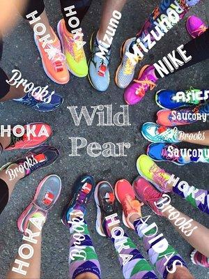 Some of our running shoes!