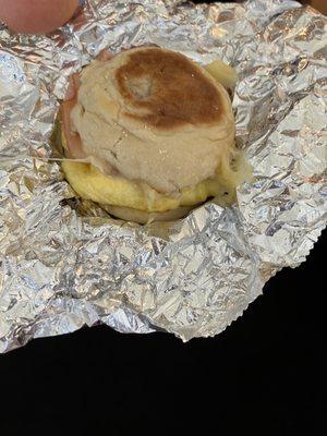 Breakfast sandwich