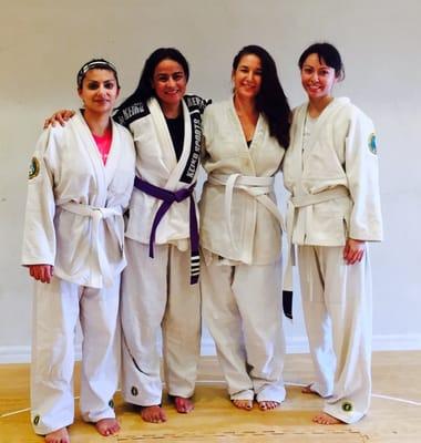 Womens Jiujitsu class