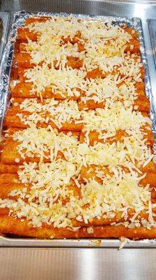 Enchiladas chicken or cheese