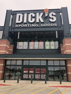 Beautiful sporting goods store