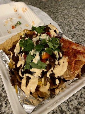 Loaded Nachos (Beef Bulgogi)