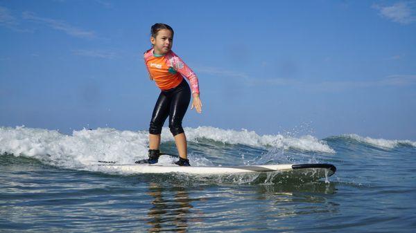 Never too young to surf