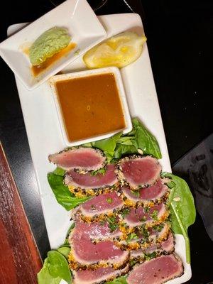 Ahi Tuna appetizer