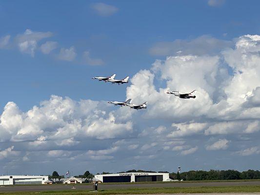 Great airport! Loved the air show. Appreciate all they do to give back to the community.