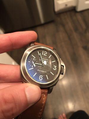 Panerai crystal destroyed by jewelers on time.