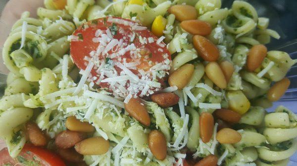 Fusilli pasta salad