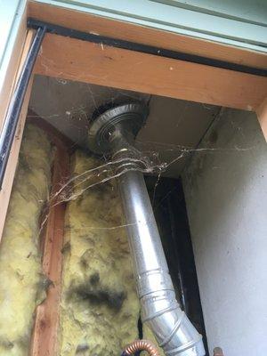 See review... this is evidence of the leaning water heater that management negligently failed to fix or replace for over 9 months!