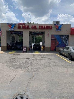 Now featuring Valvoline oil!  Still the lowest prices in town, GUARANTEED!!