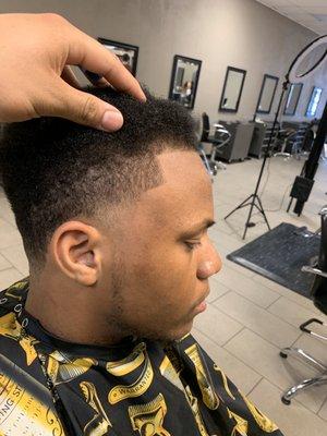 Taper done by Tristian the barber