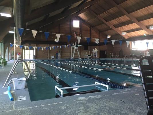 Indoor swimming