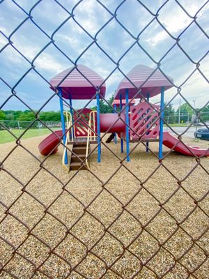 Church's playground was open for kids