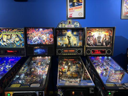 Pinball machines