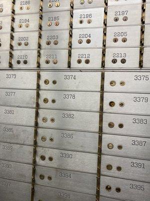 Safety Deposit Boxes