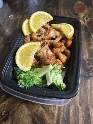 Orange chicken