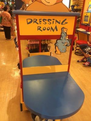 Bear dressing room