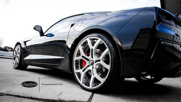 2014 Chevrolet Corvette Stingray Fully Customized by Tire and Wheel Master at www.twmhtx.com with Forgiato wheels