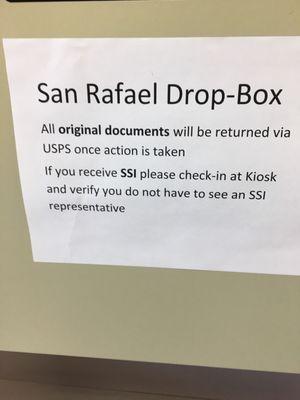 Drop box evidence