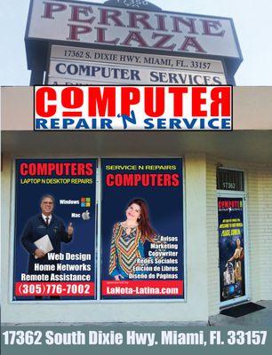 Computer Repair N Service Front Store