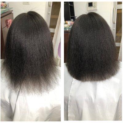 A haircut helps Retain Length For Natural Hair