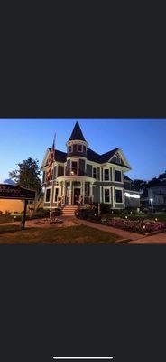 Val took almost a whole year to completely renovate this beautiful historic Victorian home in downtown McHenry.