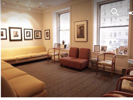 Waiting room. 740 Park Avenue