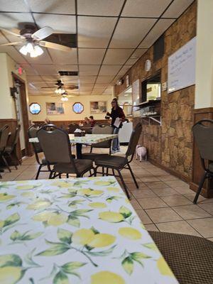 Interior dining room