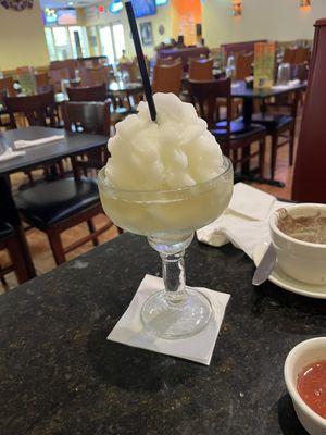 Frozen Margarita with lunch!