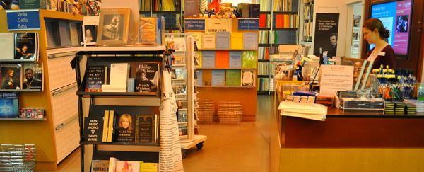 Interior shot of the store - more than 40,000 sheet music titles in stock.