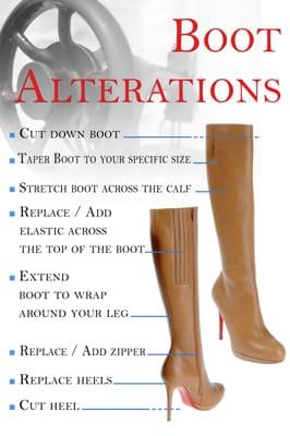 Boot Alterations