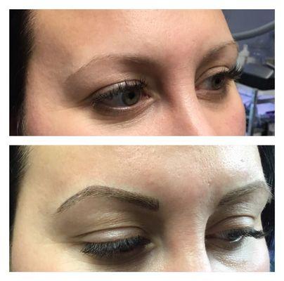 Some microblading strokes make such a difference and look so natural!