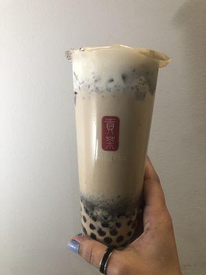 Oreo Milk Foam Tea with pearl