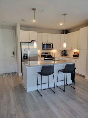 My favorite part of the apartment, the kitchen!