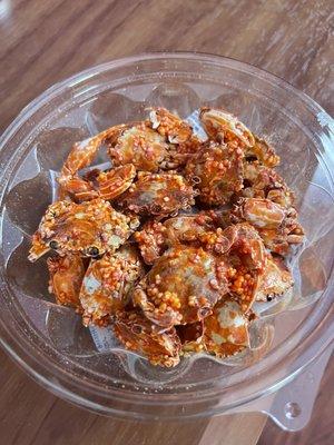 Dried crab