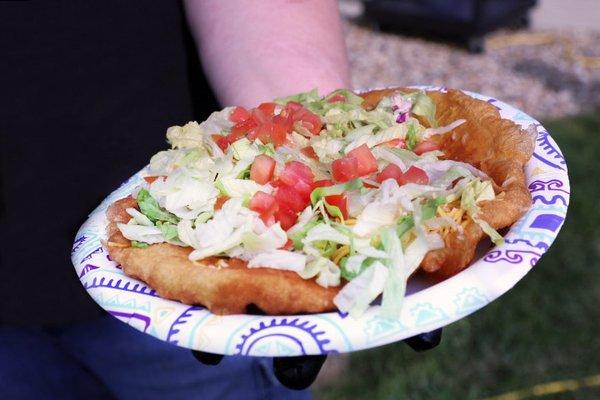 Fry Bread Tacos on special occasions