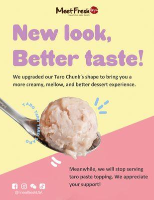 Taro New Look, Better Taste