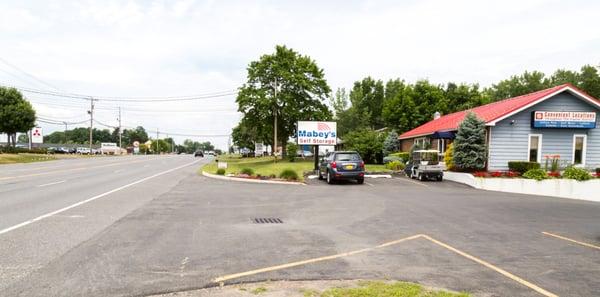 Mabey's as seen from Route 9 in Clifton Park.