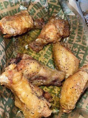 Lemon pepper wings