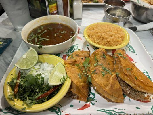 Birria tacos